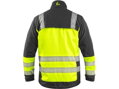 Blůza CXS NAOS HV, pánská, černá-žlutá Hi-Vis, reflexní pruhy