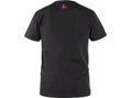 Tričko CXS WORKWEAR, krátký rukáv, čierno-modré-červené, veľ. S