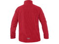 Mikina CXS GRANBY, pánska, fleece, červená, veľ. S