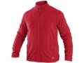 Mikina CXS GRANBY, pánska, fleece, červená, veľ. S