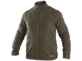 Mikina CXS GRANBY, pánska, fleece, khaki, veľ. S