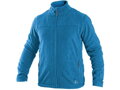 Mikina CXS GRANBY, pánska, fleece, azúrovo modrá, veľ. S