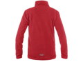 Mikina CXS GRANBY CHILD, detská, fleece, červená, veľ. 120