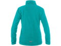 Mikina CXS GRANBY LADY, dámska, fleece, tyrkysovo zelená, veľ. XS