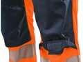Nohavice CXS HALIFAX, pánske, výstražné so sieťovinou, oranžovo-modré, veľ. 46