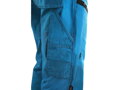 Nohavice CXS LEONIS, pánske, stredne modré s čiernymi doplnkami, veľ. 46