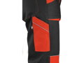 Kalhoty do pasu CXS LUXY JOSEF, pánské, černo-oranžové