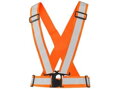 Reflexní elastický KŘÍŽ CROSS, oranžový