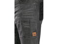 Kraťasy jeans CXS MURET, pánské, šedo-černá