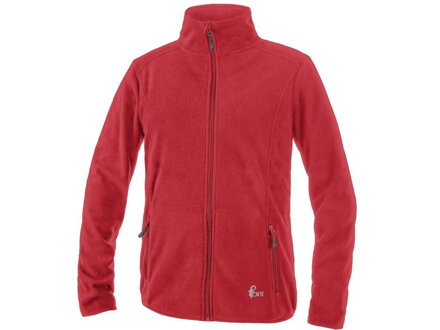 Mikina CXS GRANBY CHILD, detská, fleece, červená, veľ. 120