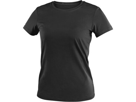 Tričko CXS MOVADO, funkčné, krátky rukáv, dámske, čierne, veľ. XS