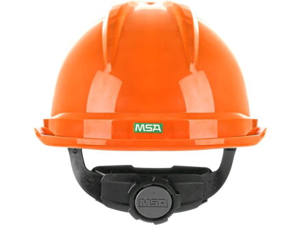Prilba MSA V-Gard 500 vetraná, oranžová