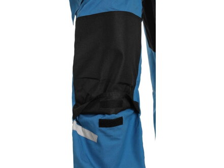 Kalhoty CXS STRETCH, 170-176cm, pánská, středně modrá-černá