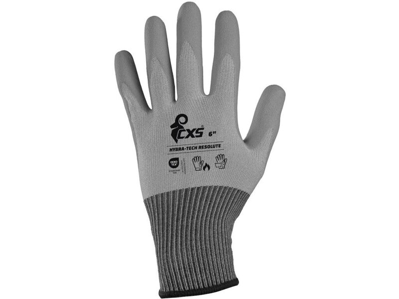 Rukavice CXS HYBRA-TECH RESOLUTE, máčaná v latexe s pieskovou úpravou, blister, veľ. 06 Rukavice CXS HYBRA-TECH RESOLUTE, máčaná v latexe s pieskovou úpravou, blister, veľ. 06