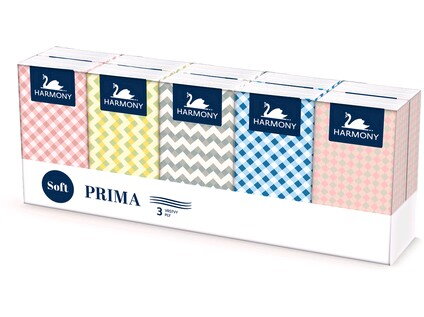 Papírové kapesníky LINTEO SATIN, 3-vrstvé Papírové kapesníky LINTEO SATIN, 3-vrstvé